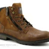 Mustang 4140-506-307 Cognac - Bottillon Homme Avec Lacet Et Zip -Chaussures Séries Magasin cd24607c73b9e66c561f35ea11d5d5ef a041501 177107