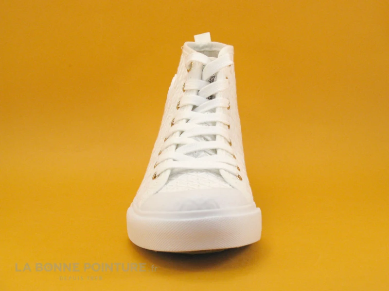 Tropeziennes MOLOKAI Blanc Broderie - 42551 - Basket Montante 4 Tropeziennes MOLOKAI Blanc Broderie - 42551 - Basket Montante – Image 2