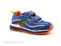 Geox ANDROID J0244C Royal Orange - Basket Clignotante GARCON -Chaussures Séries Magasin cd24607c73b9e66c561f35ea11d5d5ef img 0139.jpg 145044