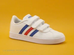 Adidas VL COURT 2-0 Blanc Bleu Rouge - Basket Basse Enfant -Chaussures Séries Magasin cd24607c73b9e66c561f35ea11d5d5ef img 0367.jpg 160477