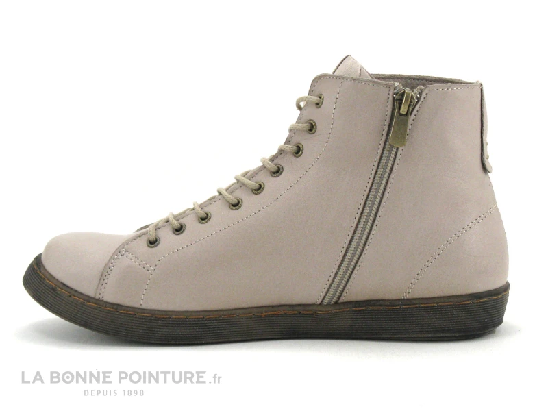Andrea Conti 0344900-640 Dark Stone - Chaussure Montante Beige 5 Andrea Conti 0344900-640 Dark Stone - Chaussure Montante Beige – Image 3