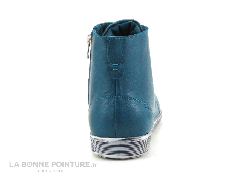Andrea Conti 0341500-391 Topas - Basket Montante Femme Cuir Bleu 6 Andrea Conti 0341500-391 Topas - Basket Montante Femme Cuir Bleu – Image 4