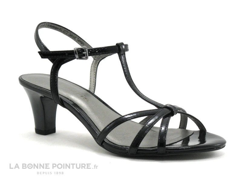 Tamaris 1-28329-20 018 Black Patent - Sandale Noir Verni 3 Tamaris 1-28329-20 018 Black Patent - Sandale Noir Verni