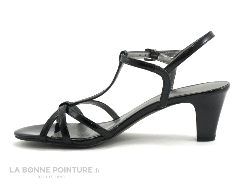 Tamaris 1-28329-20 018 Black Patent - Sandale Noir Verni 5 Tamaris 1-28329-20 018 Black Patent - Sandale Noir Verni – Image 3