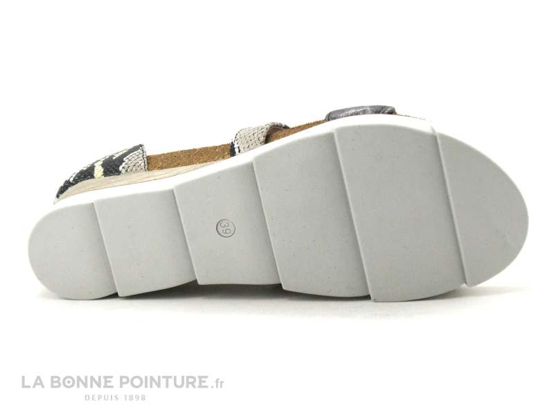 Martina Buraro 866026 Serpent Chiaro Kaki - Sandale Compensee 9 Martina Buraro 866026 Serpent Chiaro Kaki - Sandale Compensee – Image 7