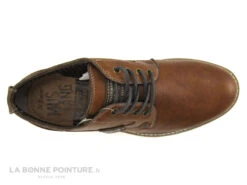 Mustang 4105 303 307 Cognac - Chaussure A Lacet Homme Marron Clair -Chaussures Séries Magasin cd24607c73b9e66c561f35ea11d5d5ef img 0718.jpg 172951