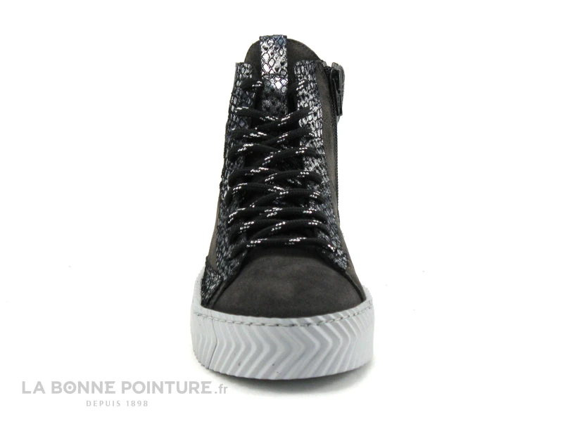 La Vie Est Belle FUSAIN - Gris Souris - Basket Montante Femme 4 La Vie Est Belle FUSAIN - Gris Souris - Basket Montante Femme – Image 2