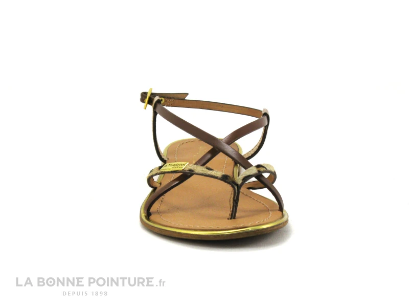 Tropeziennes MONACO Tan Leopard - Plagette Tong Femme 4 Tropeziennes MONACO Tan Leopard - Plagette Tong Femme – Image 2