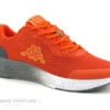 Kappa BERKAT 321H1FW A46 Orange - Basket Homme