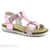 Bopy ECOCO Rose Metal - Nu-pieds Fille