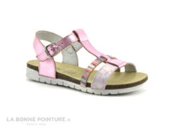 Bopy ECOCO Rose Metal - Nu-pieds Fille