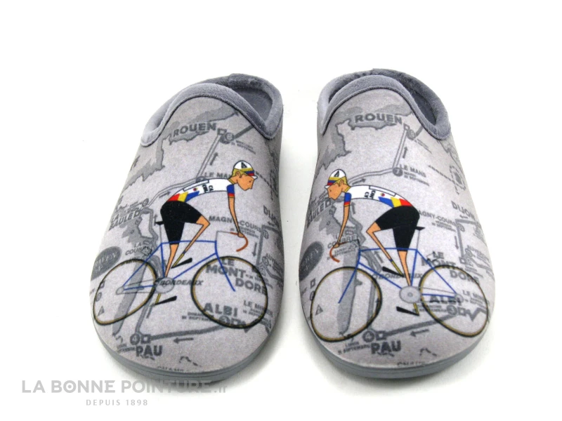 Maison Espadrille 6790 - Mule VELO - Pantoufle Homme 4 Maison Espadrille 6790 - Mule VELO - Pantoufle Homme – Image 2