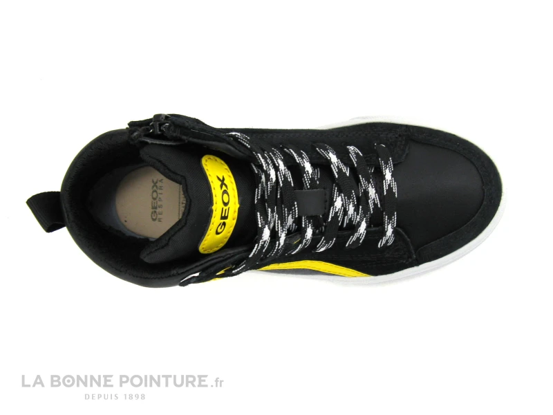 Geox WEEMBLE J26HAB - Black Yellow - Sneakers Montante GARCON 8 Geox WEEMBLE J26HAB - Black Yellow - Sneakers Montante GARCON – Image 6