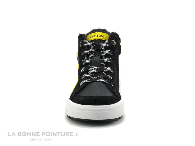 Geox WEEMBLE J26HAB - Black Yellow - Sneakers Montante GARCON 4 Geox WEEMBLE J26HAB - Black Yellow - Sneakers Montante GARCON – Image 2
