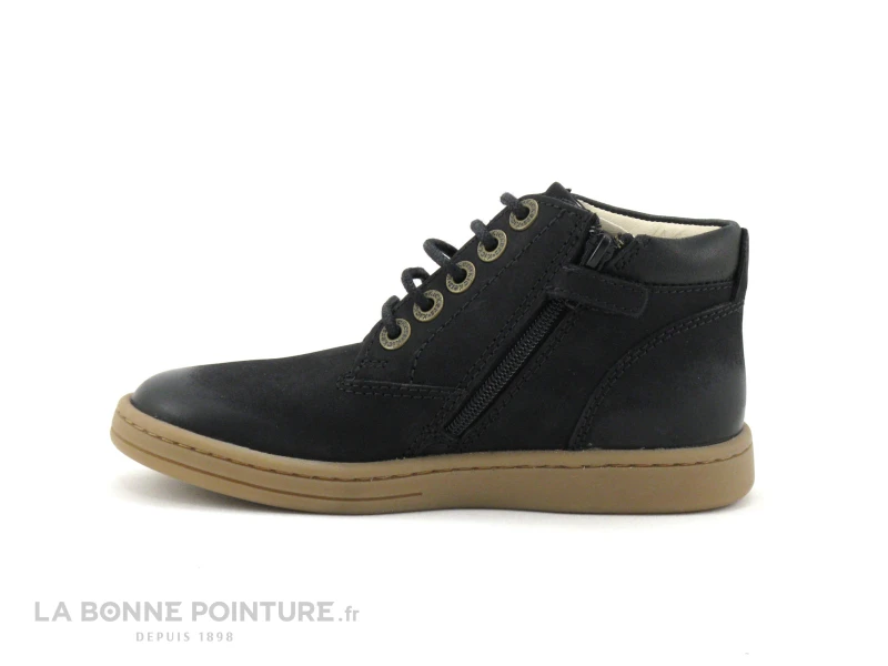 Kickers TACKLAND Noir 537938 - Chaussure Semi Montante GARCON 6 Kickers TACKLAND Noir 537938 - Chaussure Semi Montante GARCON – Image 4