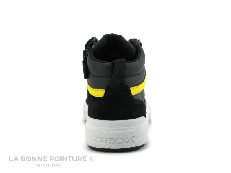 Geox WEEMBLE J26HAB - Black Yellow - Sneakers Montante GARCON 6 Geox WEEMBLE J26HAB - Black Yellow - Sneakers Montante GARCON – Image 4
