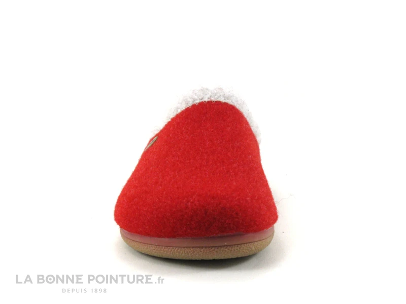 Semelflex DOLOMITE Rouge - Pantoufle Femme Avec Semelle Amovible 4 Semelflex DOLOMITE Rouge - Pantoufle Femme Avec Semelle Amovible – Image 2
