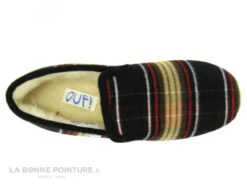Ouf CIDEO Noir Beige Rouge - Rayures - Chausson Homme Interieur Laine -Chaussures Séries Magasin cd24607c73b9e66c561f35ea11d5d5ef img 2343.jpg 174546