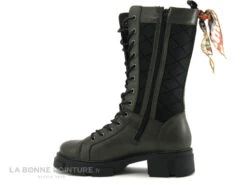 GoodStep 3625-D07 Kaki - Noir Matelasse - Bottine Lacet Femme -Chaussures Séries Magasin cd24607c73b9e66c561f35ea11d5d5ef img 2403.jpg 174459