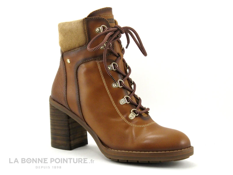 Pikolinos POMPEYA W7S-8851 Brandy - Boots Femme Talon Haut 7 Pikolinos POMPEYA W7S-8851 Brandy - Boots Femme Talon Haut – Image 5