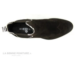 La Vie Est Belle - CACTUS Ebene - Boots Chelsea Femme Marron Fonce -Chaussures Séries Magasin cd24607c73b9e66c561f35ea11d5d5ef img 2500.jpg 163001