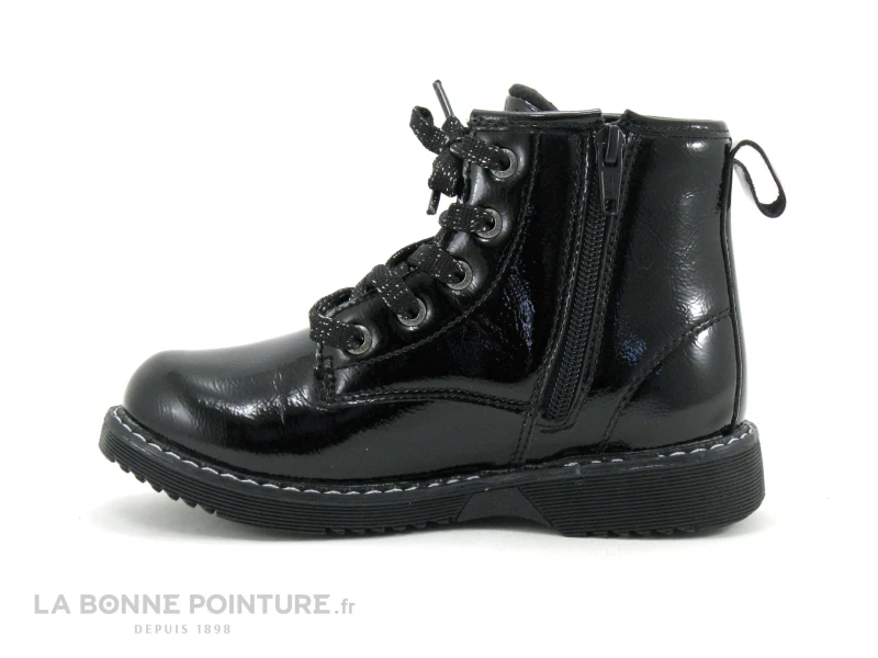 Dockers 49PS702 670 Noir - Graffitis - Boots Mode Fillette 5 Dockers 49PS702 670 Noir - Graffitis - Boots Mode Fillette – Image 3