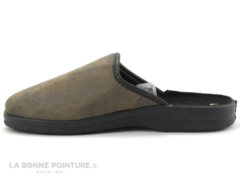 Lollans - Pantoufle Mule Homme Marron - 002B 4 Lollans - Pantoufle Mule Homme Marron - 002B – Image 2