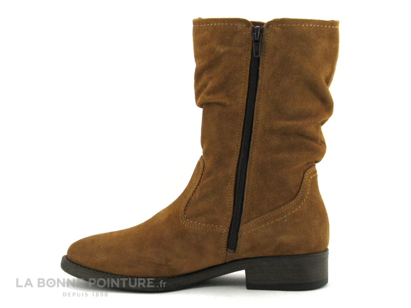 Tamaris 1-25480-29 Cognac - Botte Femme Mi-hauteur Marron Clair 5 Tamaris 1-25480-29 Cognac - Botte Femme Mi-hauteur Marron Clair – Image 3