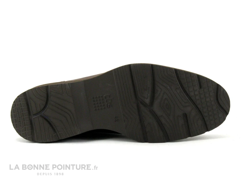 TBS PONWELL B8245 - Chaussure Derbi Homme Marron Fonce 9 TBS PONWELL B8245 - Chaussure Derbi Homme Marron Fonce – Image 7