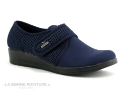 Fly Flot FORCADE Marine - Chausson Confort Velcro Femme