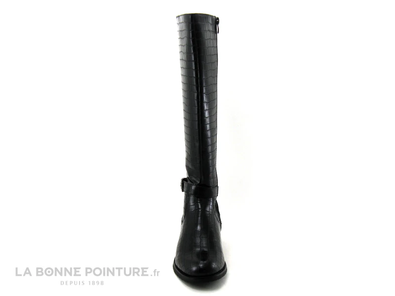 LPB ARINA Noir Croco - Botte Femme CH04BT009 4 LPB ARINA Noir Croco - Botte Femme CH04BT009 – Image 2