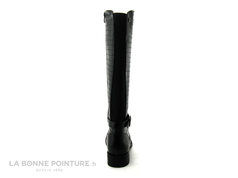 LPB ARINA Noir Croco - Botte Femme CH04BT009 6 LPB ARINA Noir Croco - Botte Femme CH04BT009 – Image 4