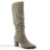 Marco Tozzi 2-25519-27 - Velours Beige Taupe - Botte Talon Haut -Chaussures Séries Magasin cd24607c73b9e66c561f35ea11d5d5ef img 3860.jpg 164607