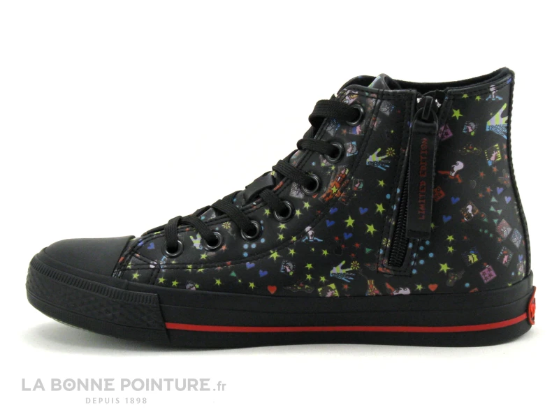 Dockers Gensheimer Art 36UR911-610 - Noir Imprime - Basket Montante 5 Dockers Gensheimer Art 36UR911-610 - Noir Imprime - Basket Montante – Image 3