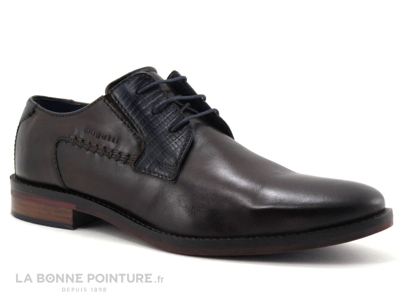 Bugatti 311-64612-3511 - Brown Dark Blue - Chaussure Habillee Marron 3 Bugatti 311-64612-3511 - Brown Dark Blue - Chaussure Habillee Marron