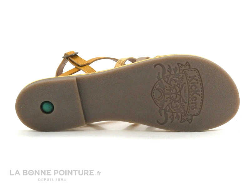 Kickers DIXON Jaune Serpent - 695571-30-73 - Sandale 9 Kickers DIXON Jaune Serpent - 695571-30-73 - Sandale – Image 7