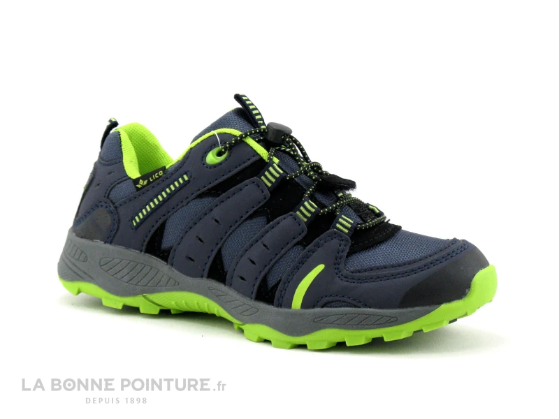 Lico Fremont 420154 Bleu - Jaune - Basket Enfant Lacet Serrage Rapide 3 Lico Fremont 420154 Bleu - Jaune - Basket Enfant Lacet Serrage Rapide