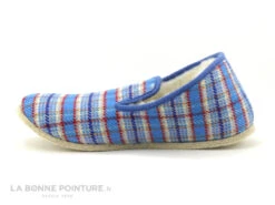Rondinaud TRADITION F Bleu Ecossais - Charentaise Semelle Feutre -Chaussures Séries Magasin cd24607c73b9e66c561f35ea11d5d5ef img 4509.jpg 165309