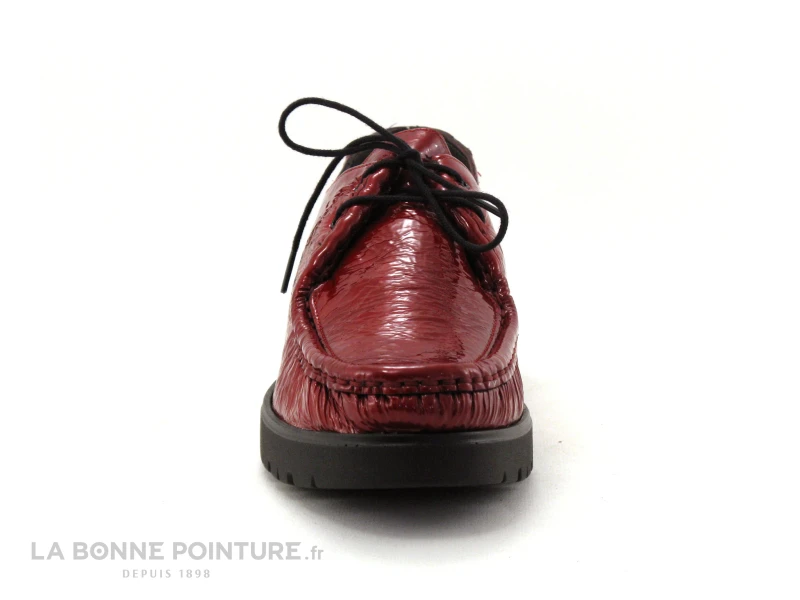 Pedi Girl GOFIQUE Rouge Verni - Chaussure Basse A Lacet Femme 4 Pedi Girl GOFIQUE Rouge Verni - Chaussure Basse A Lacet Femme – Image 2