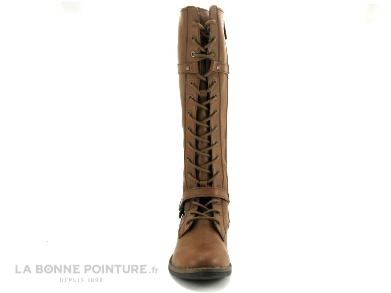 Tamaris 1-25532-29 Cognac - Botte A Lacet Femme Marron 4 Tamaris 1-25532-29 Cognac - Botte A Lacet Femme Marron – Image 2