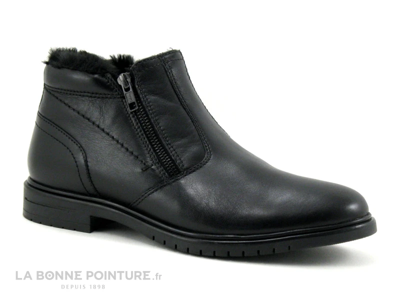 Point D Orgues FONY Noir - Boots Homme Interieur Fourre 7 Point D Orgues FONY Noir - Boots Homme Interieur Fourre – Image 5