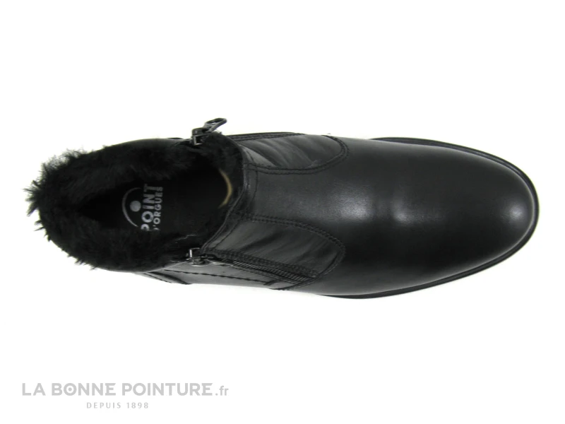 Point D Orgues FONY Noir - Boots Homme Interieur Fourre 8 Point D Orgues FONY Noir - Boots Homme Interieur Fourre – Image 6