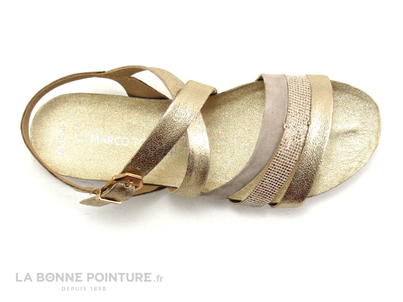 Marco Tozzi Premio - 2-28406-22 - Platine - Sandale Femme 8 Marco Tozzi Premio - 2-28406-22 - Platine - Sandale Femme – Image 6