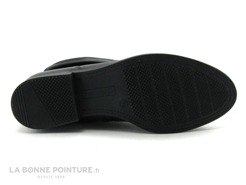 Tamaris Black 1-25055-25 Bottines Noires Plissees A Zip 9 Tamaris Black 1-25055-25 Bottines Noires Plissees A Zip – Image 7