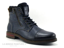 Arid RYAN Marine - Boots Homme Cuir Bleu Marine - Zip Et Lacet -Chaussures Séries Magasin cd24607c73b9e66c561f35ea11d5d5ef img 5415.jpg 166150