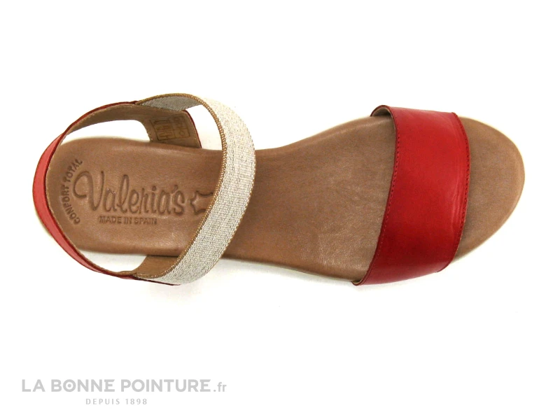 Valerias 5070 Rojo - Large Bride - Nu-pieds Rouge Femme 8 Valerias 5070 Rojo - Large Bride - Nu-pieds Rouge Femme – Image 6
