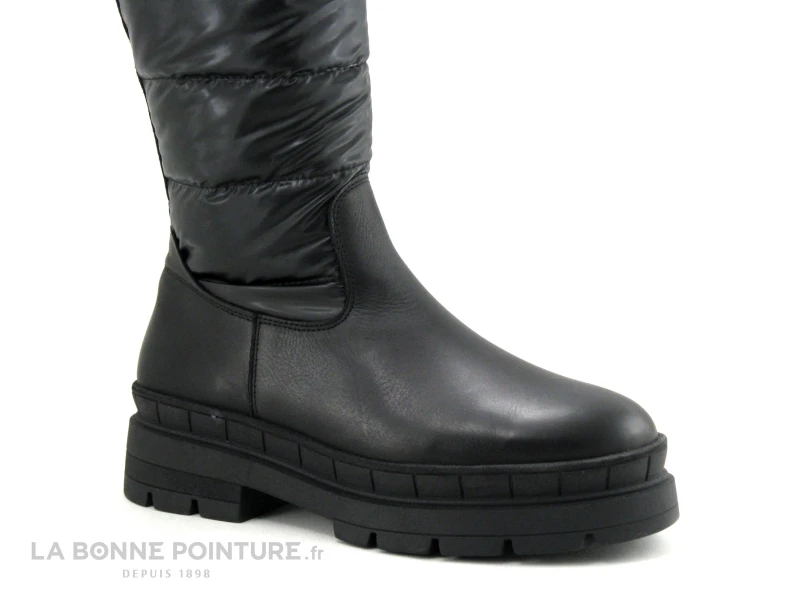 Tamaris -26629-29 Black Shiny - Botte Noire - Semelle Epaisse 8 Tamaris -26629-29 Black Shiny - Botte Noire - Semelle Epaisse – Image 6
