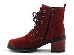 Marco Tozzi 2-25202-25 Red - Bottine Rouge Talon Large -Chaussures Séries Magasin cd24607c73b9e66c561f35ea11d5d5ef img 5585.jpg 154226