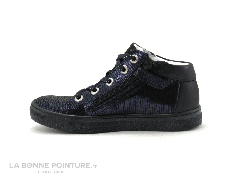 Bellamy CALIGO Iguana Marine - Noir - Basket Montante Fille 5 Bellamy CALIGO Iguana Marine - Noir - Basket Montante Fille – Image 3