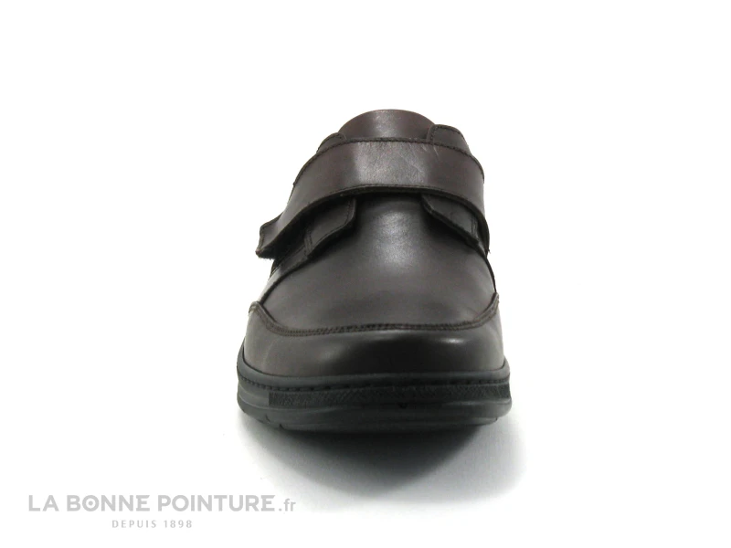 Arima OLIGO Marron - Chaussure Homme Cuir Marron Avec Velcro 4 Arima OLIGO Marron - Chaussure Homme Cuir Marron Avec Velcro – Image 2